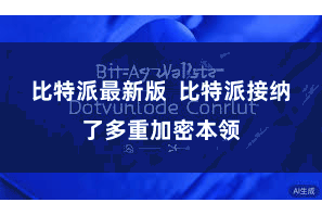 比特派最新版 比特派接纳了多重加密本领