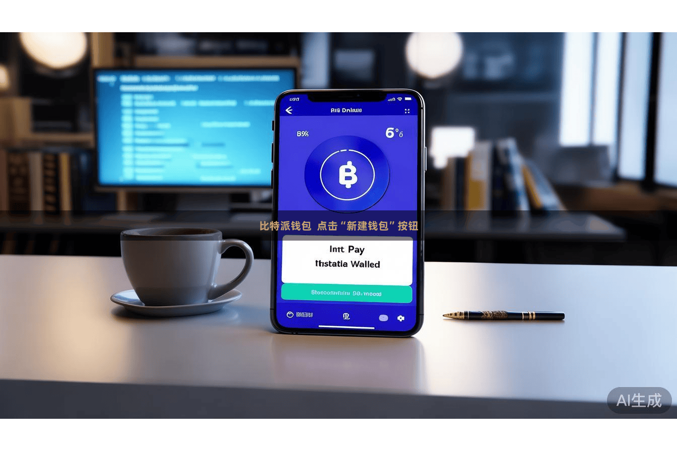 比特派钱包 点击“新建钱包”按钮