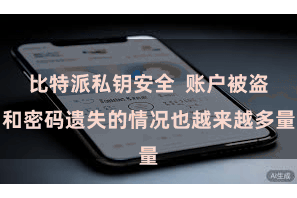 比特派私钥安全  账户被盗和密码遗失的情况也越来越多量